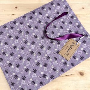 sac cadeau mauve