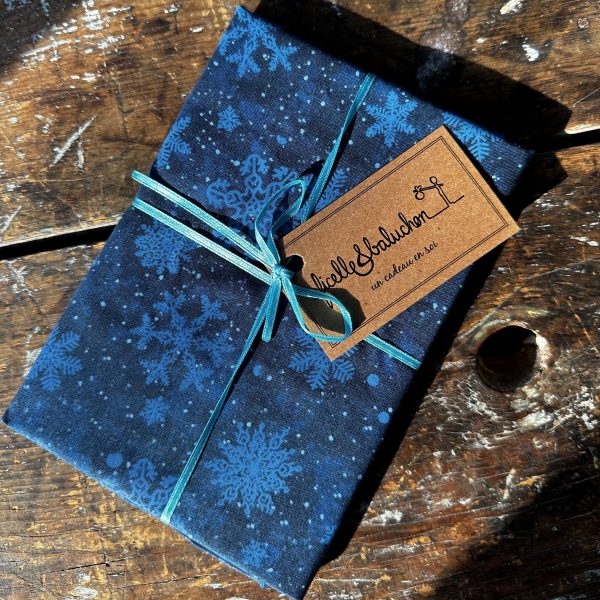 furoshiki flocon de noël