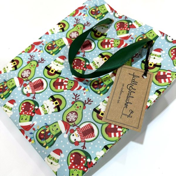 sac de noël en tissu