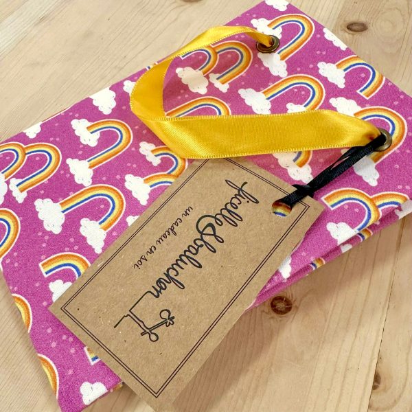 sac cadeau arc-en-ciel