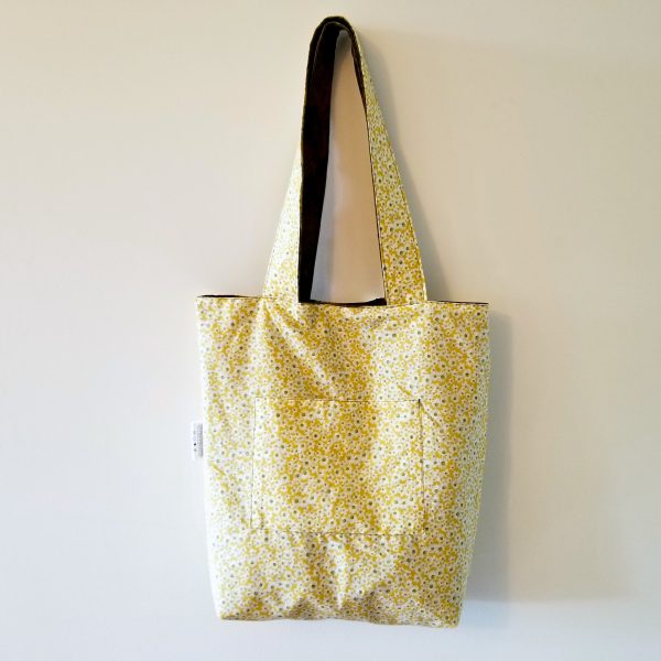 lime tote bag