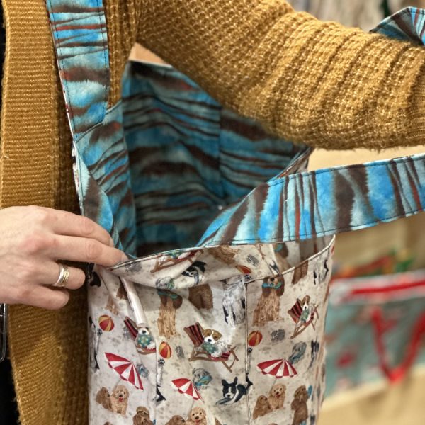 dog tote bag