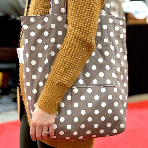 sac de magasinage taupe