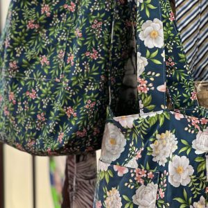 sac fourre-tout fleuri
