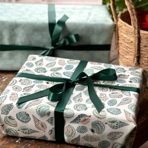 Emballage cadeau coquillages