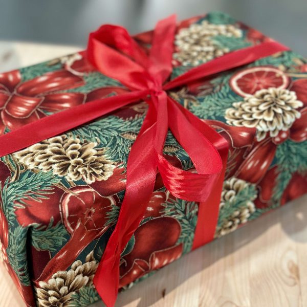 emballage classique de noël