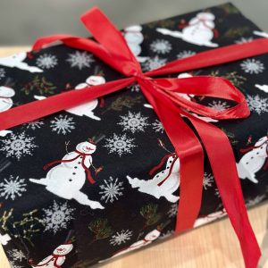 emballage bonhomme de neige