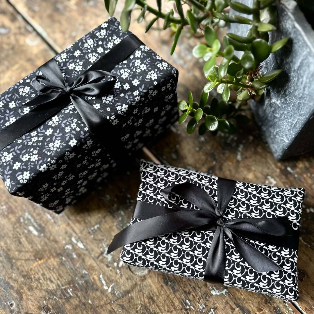 emballage cadeau en tissu